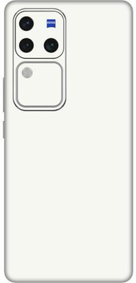 Vcare GadGets White Glossy V30 Pro 5G Mobile Skin(White Glossy)