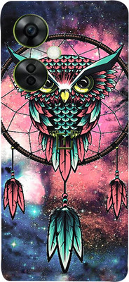 AsSkin One Plus Nord Ce3 Lite 5G, one plus nord ce3 lite 5g, One Plus Mobile Skin(Ultra Super Pink Owl Wrap Sticker Mobile Skin With High Matte Finish.)