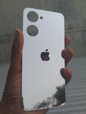 MOKPLZ IQOO Z9 LITE 5G SILVER MIRROR BACK PANNEL Mobile Skin(Silver)