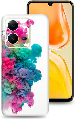 SkinoMania Vivo V25-5G Mobile Skin(Multicolor Colorsplash)