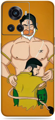 SkinoMania Oneplus 10R-5G Mobile Skin(Multicolor Hanuman Bhakt)