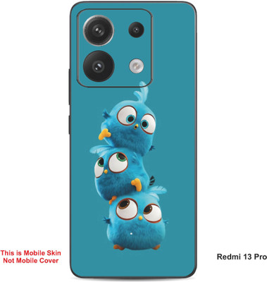 VYBE The Smart Choice Redmi 13 Pro Jay,Jake & Jim Embossed Mobile Skin(Sea Blue A1)