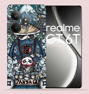 OggyBaba Realme GT 6T 5g Mobile Skin(Ninja Panda)