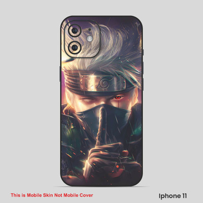 VYBE The Smart Choice iPhone 11 Kakashi Embossed Mobile Skin(Multi 20)