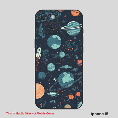 VYBE The Smart Choice iPhone 15 Universal Mobile Skin(Grey Teal 10)