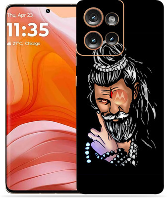 OggyBaba Moto Edge 50 Mobile Skin(Mahakal Fan)