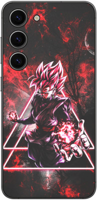 VYBE The Smart Choice galaxy s23 Goku Mobile Skin Mobile Skin(Black 412)
