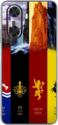 FCS Huawei Enjoy 60 Printed Back skin Mobile Skin(Names)