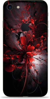 AsSkin Apple iPhone 7 Mobile Skin(Red Flower Skin With High Matte Finish)