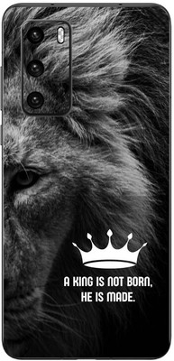 FCS Huawei P40 4G Printed Back skin Mobile Skin(Lion)