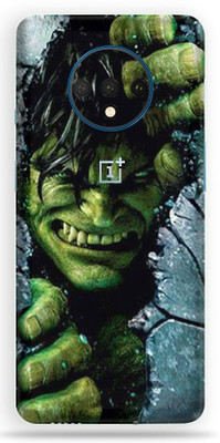 AsSkin Oneplus 7T Mobile Skin(Angry Hulk Mobile Skin WIth High Matte Finish)