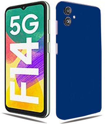 BugguSkin Samsung Galaxy F14 5G Mobile Skin(Ultra Super Dark Blue Matte Skin With High Matte Finish.)