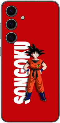 VYBE The Smart Choice galaxy s24 Goku Mobile Skin Mobile Skin(Black 689)
