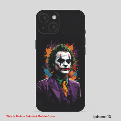 VYBE The Smart Choice iPhone 13 Horror Mobile Skin(Baltic Black, Multi 4)