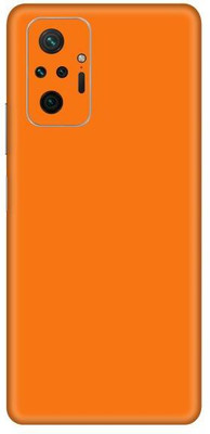 Vcare GadGets Redmi Note 10 Pro Max Mobile Skin(Orange)