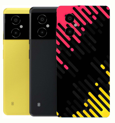 BugguSkin POCO M4 5G Mobile Skin(Multicolor)