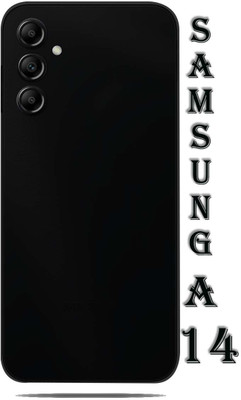 TJ CREATION SAMSUNG GALAXY A14 5G Mobile Skin(Ultra Super Black Matte Skin With High Matte Finish.)
