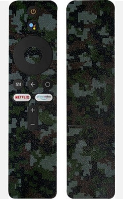 TJ CREATION Mi Smart LED TV Remote Mobile Skin(Ultra Super Camouflage Military Digital Skin With High Matte Finish.)