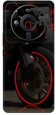 V_GADGETS Xiaomi 12S Ultra 5G Mobile Skin(Black & Red)