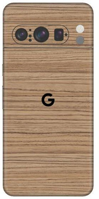 Vcare GadGets Pixel 8 Pro 5G With Logo Mobile Skin(Wooden)