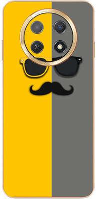 FCS Huawei nova Y91 Printed Back skin Mobile Skin(Moustache)