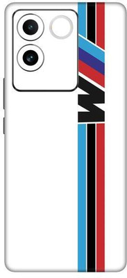 Vcare GadGets Red Black Blue Strips Vivo T2 Pro 5G Mobile Skin(Multicolor)