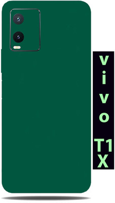 BugguSkin Vivo T1x Mobile Skin(Ultra Super Green Matte Skin With High Matte Finish.)