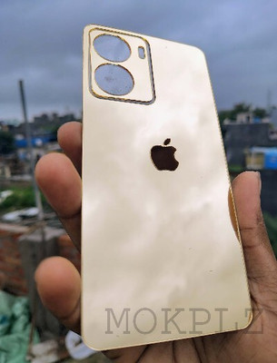 REJKLP REALME P3 5G GOLDEN MIRROR BACK PANNEL Mobile Skin(GOLDEN)