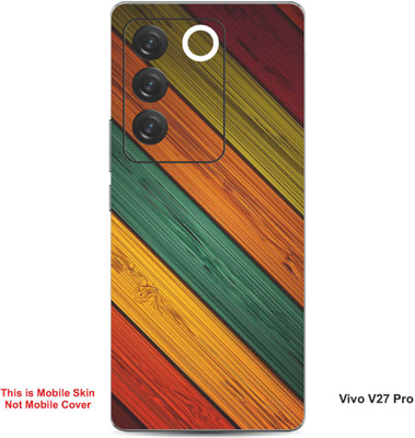 VYBE The Smart Choice Vivo V27 Pro Pattern Embossed Mobile Skin(Tiger Eye 6)