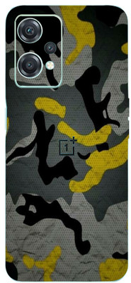 AsSkin Nord Ce2 Lite 5g, nord ce2 lite 5g Mobile Skin(Ultra Super Military Yellow Camouflage With High Matte Finish.)