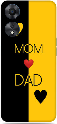 SkinoMania A78 5G Mobile Skin(Multicolor MoM-DaD-(2))