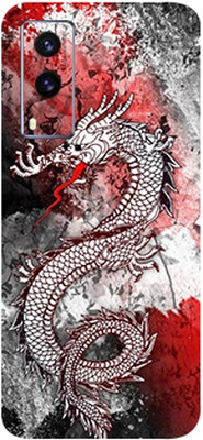 AsSkin Vivo V21E 5G Mobile Skin(Ultra Super White Dragon Finish With High Matte Finish.)