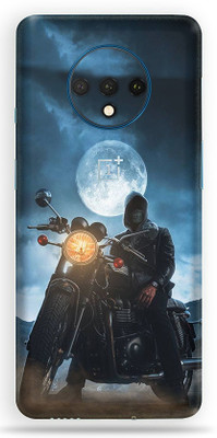 AsSkin Oneplus 7T Mobile Skin(Alone Rider Mobile Skin WIth High Matte Finish)