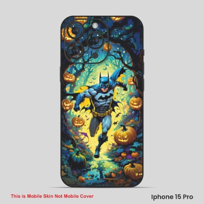 VYBE The Smart Choice iPhone 15 Pro Super Hero Mobile Skin(Cerulean 9)