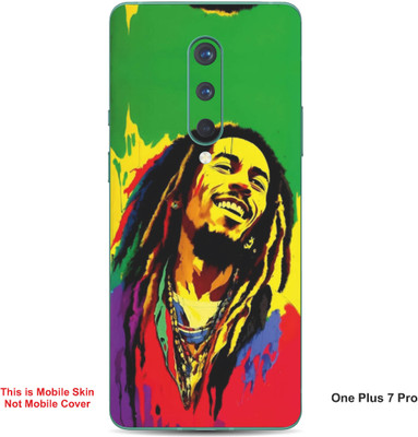 VYBE The Smart Choice One Plus 7 Pro Abstract Embossed Mobile Skin(Amaranth A1)