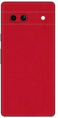 Vcare GadGets Pixel 7 A 5G With Logo Mobile Skin(Red)