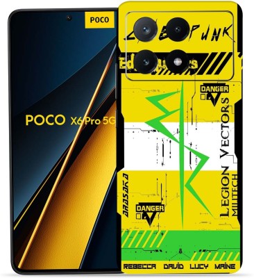 WeCre8 Skin's WeCre8 Skin's POCO X6 Pro 5G Mobile Skin(danger cyberpunk)