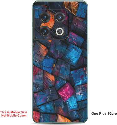 VYBE The Smart Choice One Plus 10 Pro Abstract Embossed Mobile Skin(Sea Turtle Green A8)