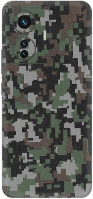 Vcare GadGets iQOO Z6 Pro 5G Mobile Skin(Military Design)