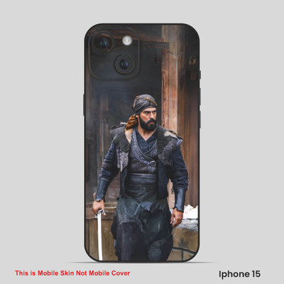 VYBE The Smart Choice iPhone 15 Ertugrul Ghazi Osman Mobile Skin(Brownish 2)