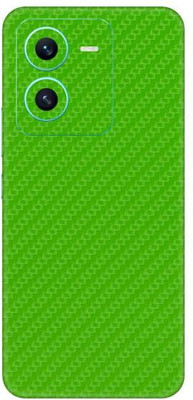 Vcare GadGets V25 5G Mobile Skin(Fiber Carbon Green)