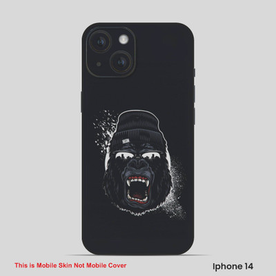 VYBE The Smart Choice iPhone 14 Horror Mobile Skin(Baltic Black, Charcoal Grey 6)