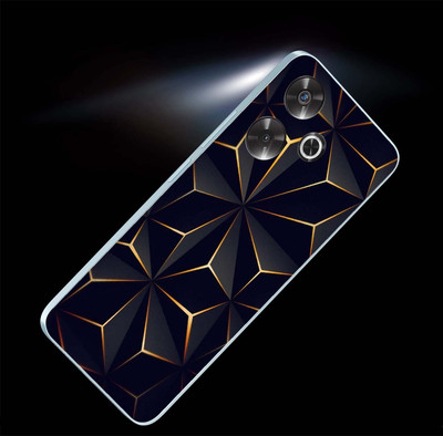 BUGGU REDMI 13 5G Mobile Skin(Black)