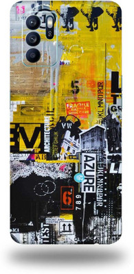 Mclaxa Oppo Reno 6Z Mobile Skin(Abstract Azure)