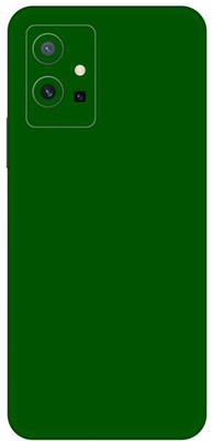 Vcare GadGets Green Glossy vivo T1 5G Mobile Skin(Green Glossy)