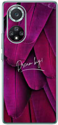 FCS Huawei nova 9 Pro Printed Back skin Mobile Skin(Pink Feather)