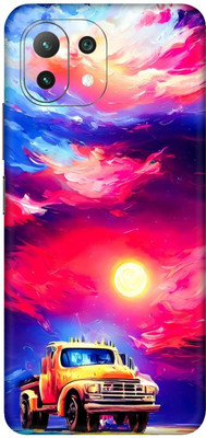 SKINFACTORY XIAOMI 11 LITE NE 5G Premium Mobile Skin(Multicolor)