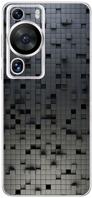 FCS Huawei P60 Pro Printed Back skin Mobile Skin(Writing Texture)