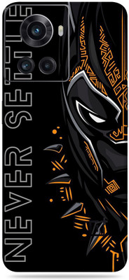 WeCre8 Skin's Oneplus 10R 5G Mobile Skin(Panther Never Settle Multicolor Mobile Skin With Cleaning Wipe)
