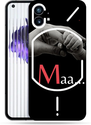 WeCre8 Skin's Nothing Phone 1 Mobile Skin(Maa Love Multicolor Mobile Skin With Cleaning Wipe)